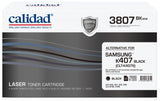 Calidad 3807-BKWW Black Toner alternative for SAMSUNG K407