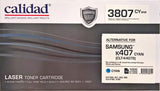 Calidad 3807-CYWW Cyan Toner alternative for SAMSUNG K407