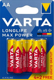 VARTA MAX POWER ALKALINE 6 PACK AAA BAT (3 pack by Valotronics)