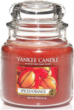 Yankee Candle Spiced Orange Medium Jar Retail Box No