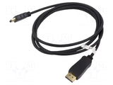 Goobay DisplayPort to HDMI 2m Cable