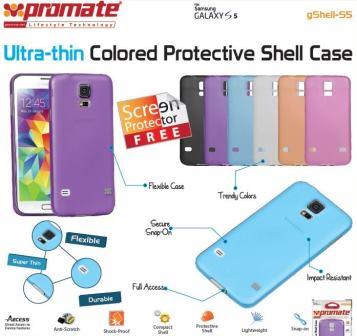 Promate Gshell S5 Ultra-thin Colored (2 pack by Valotronics)