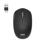 Port Connect Mouse Collection Wireless Black