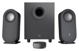 Logitech Z407 Bluetooth Computer Speakers With Subwoofer Graphite. 80W peak, DSP