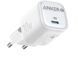 Anker ZOLO 1 Port 30W PD Wall Charger White