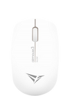 Alcatroz Airmouse 3 Silent Wireless Mouse - White (2 pack by Valotronics)