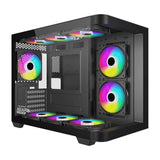 Armaggeddon Aquaron X-Curve 285 MicroATX Gaming Case - Black