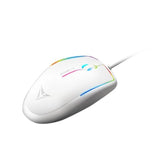 Alcatroz Asic 7 RGB FX Wired USB Mouse - White (2 pack by Valotronics)