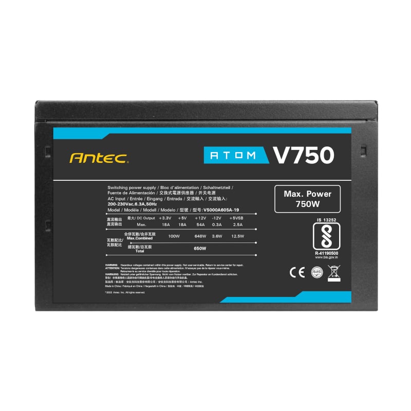 Antec Atom V 750w PSU