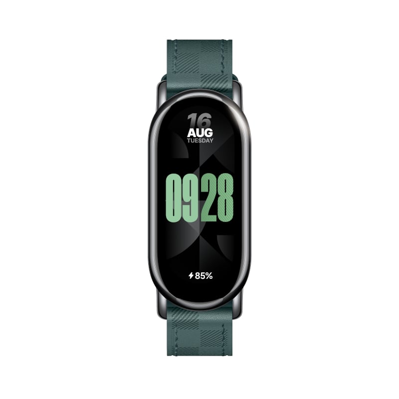Xiaomi - Xiaomi Green Smart Band 8 Checkered Strap - (Strap Only)
