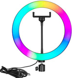 Nesty Multipurpose USB Powered 12 Inch Selfie RGB LED Ring Light