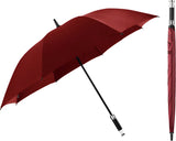 CASEY HANDHELD LARGE MAROON UMBRELLA (2 pack by Valotronics)