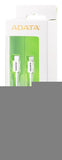 Adata icable 1m Plastic Wh t-a