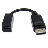 DP FEMALE TO MINI DP MALE CABLE (2 pack by Valotronics)