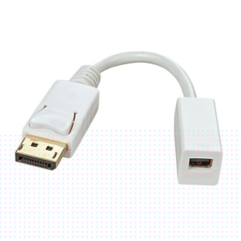 MINI DP FEMALE TO DP MALE CABLE (2 pack by Valotronics)