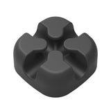 ORICO 1 Slot Desktop Cable Management Cross Clip - Black (12 pack by Valotronics)