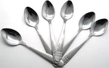 Casey Catering 6 Piece Stainless Steel Dinner Table Spoons (2 pack by Valotronics)
