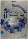 Casey 64pc Blue Birthday Garland Set