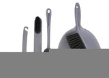 Casey 5 Pack Dust Pan Broom Set White (2 pack by Valotronics)
