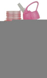 Casey FlipTop 1 Litre Plastic Water Bottle with Drinking (3 pack by Valotronics)
