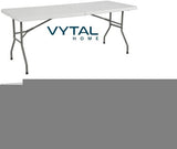 Vytal Foldable Rectangle Trestle Table 1.8 Metres 8 Seater