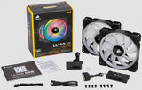 140mm Corsair LL RGBx2 + CH