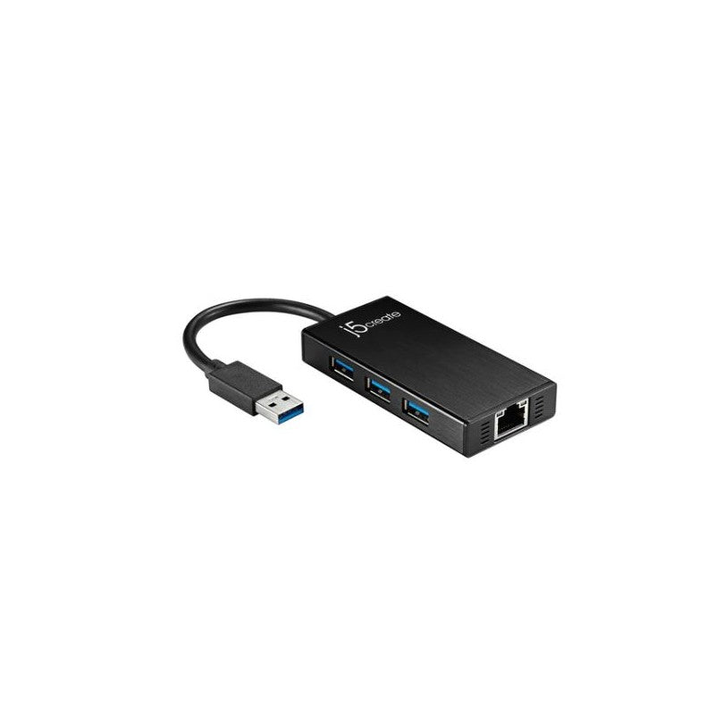 J5 JUH470 3xU3 hub+Lan(gigabit