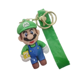 Casey Green Luigi Character Key Chain (3 pack by Valotronics)