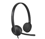 Logitech H340 - Stereo Headsets - Black - USB