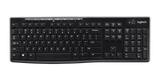 Logitech K270 - Wireless Keyboard - Black - USB Receiver