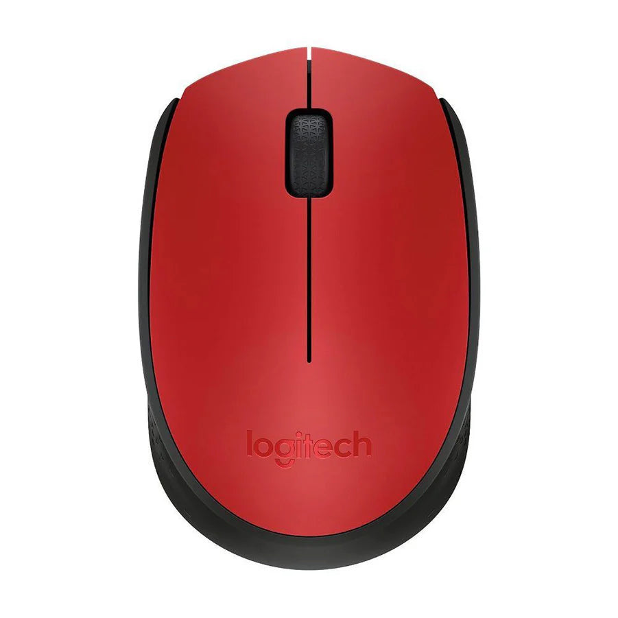Logitech M171 Blk+Red c/less
