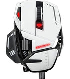 Mad Catz R.A.T. 8+ Wired Fully Adjustable Gaming Mouse - White