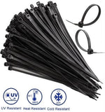 Noble Nylon Cable Ties 2.5 x 100mm Pack of 100 Black (5 pack by Valotronics)