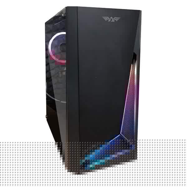 Armaggeddon Nimitz N5 Aurora Micro-ATX Gaming Case (No Fans) - Black