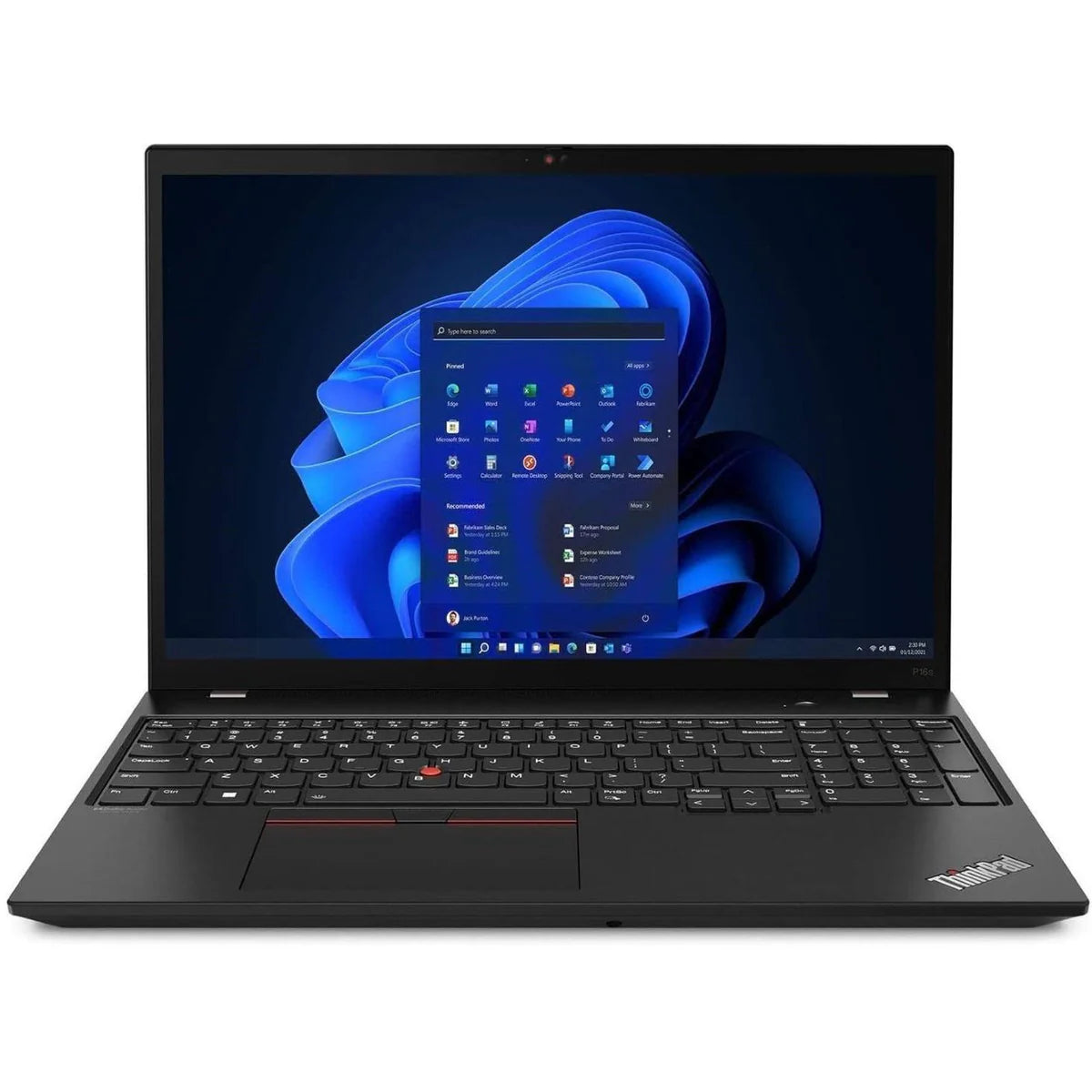 16.0'' INTEL i7-1260P 16GB 512GB SSD nVidia T550 4GB WIN11 PRO 3YR ONS LENOVO P1