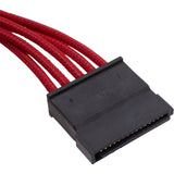 Corsair modular 4x SATA Red