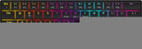 Armaggeddon SMK-1C Psychsparrow Low-Profile Mechanical Keyboard - Clicky