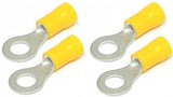 Solarix M6 Insulated Ring Solar PV Terminal Connector Pack (2 pack by Valotronics)