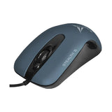 Alcatroz Stealth 5 USB Mouse - Metallic Blue (2 pack by Valotronics)