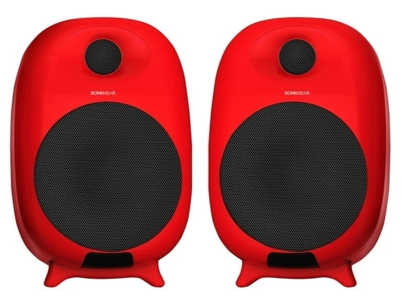 SonicGear StudioPod V-HD Bluetooth Speakers - Red