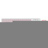 Alcatroz Jellybean U2000 Keyboard and Mouse - White/Peach