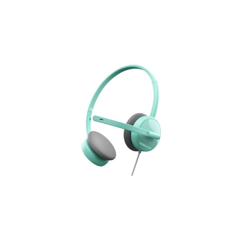 SonicGear Xenon 1U USB Headset with Mic - Mint