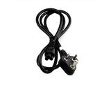 HP Accessories 3PUK CLVR 0.75X3 BLACK power cable (2 pack by Valotronics)