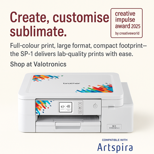 Brother SP-1 Sublimation Printer: Create, Customise, Sublimate with Ease