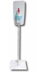 Casey Hand Operated Sanitizer Dispenser Floor Stand – Free