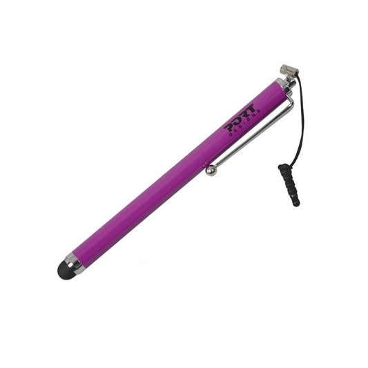 Port Designs Phone and Tablet Stylus - Purple (2 pack by Valotronics)