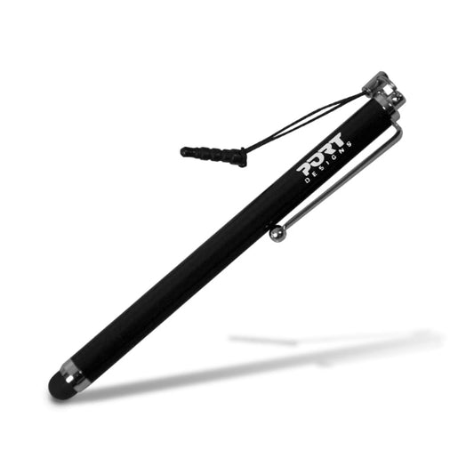 Port Designs Universal Stylus - Black (2 pack by Valotronics)