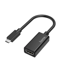 Hama Video Adapter USB-C Plug to DisplayPort Socket 4K (2 pack by Valotronics)