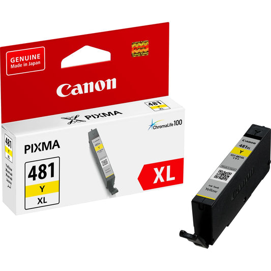 Canon-Ink-CLI-481 XL Y-TS704/ S6140/ TS6240/ TS8140/ TS8240/ TS9140/ TS7540/ TS9