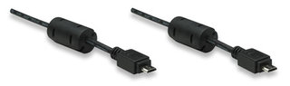 Manhattan Micro USB B male to USB Micro B male 1M (2 pack by Valotronics)